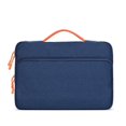 thumbnail image 1 of Estuche para computadora portátil Resistente al agua Estilo simple Gran capacidad Forro suave Correa para varilla Funda para computadora portátil para dispositivo electrónico portátil Azul, 1 of 5