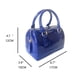 thumbnail image 2 of MIFORINES Bolso de mano con asa superior en forma de almohada de gelatina de verano para mujer, bolso de cristal transparente de Color caramelo, 2 of 4