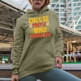 thumbnail image 2 of Choose People Who Choose You, Sand Hooded Sweatshirt or Hoodie, Small, 2 of 5