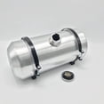 thumbnail image 4 of JSD 8x18'' 3.9 Gallon Center Fill Spun Aluminum Round Fuel Tank 1/4 NPT Outlet Gas Tank for Rat Rod, Offroad, 4 of 7