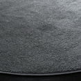 thumbnail image 2 of SAFAVIEH Non-Slip Utica Solid Area Rug, Grey, 6'7" x 6'7" Round, 2 of 8