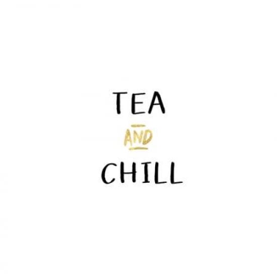 Tea and Chill Canvas Art - Linda Woods(24X24)