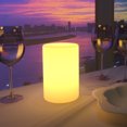 thumbnail image 1 of Vela LED con mando a distancia, vela recargable USB para decoración interior y exterior. TUNC Sencillez, 1 of 5