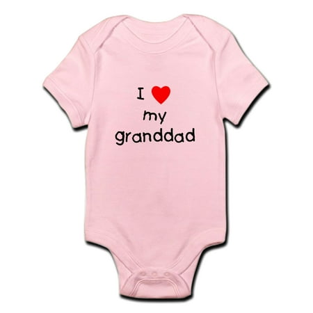 

CafePress - I Love My Granddad Infant Bodysuit - Baby Light Bodysuit