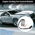 thumbnail image 3 of Módulo de control del ventilador de refrigeración del motor Unique Bargains No.1137328558 para Ford Focus 2005-2012 para Ford C-MAX 2007-2012 1 Pc, 3 of 6