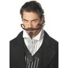 The Gambler Costume Moustache And Chin Patch