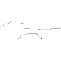 94-01 Dodge Ram 1500 Rear Axle Brake Lines; Pickup Truck; Steel WRA9401OM