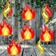 thumbnail image 4 of Juego de globos de fuego y globos de llamas, decoraciones para fiestas de bomberos., 4 of 5