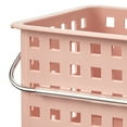 thumbnail image 3 of Small Stackable Shower Caddy Basket for College Dorm or Bathroom - Shower Tote for Shampoo or Body Wash, Made in USA, 3 of 8