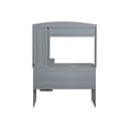 thumbnail image 3 of Techni Mobili - Table - avec hutch - en Forme de L - Gris - base Grise, 3 of 6