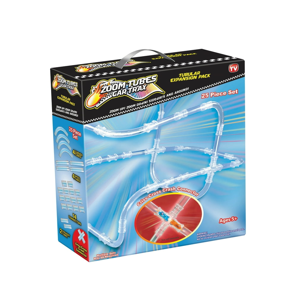 Zoom Tubes Tubular Expansion Pack, 25 Piece Set, Ages 5+, As Seen on Tv - Walmart.com - Walmart.com