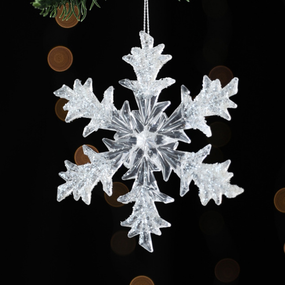 Christmas Ornaments Crystal Tree Decorations Acrylic Clear - Temu