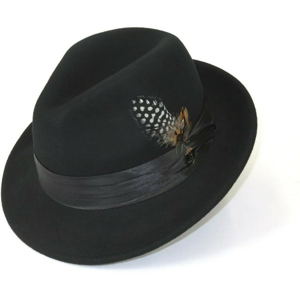 Bruno Capelo Mens Bruno Capelo Dress Hat Australian Wool Crushable