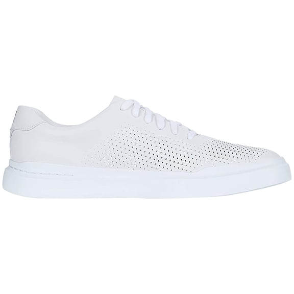 Cole Haan Men's Grandpro Rally Laser Cut Sneaker, White,9 W US