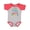 Baseball Heather and Red, variant on My Pappy Loves Me Boys or Girls Baby Bodysuit