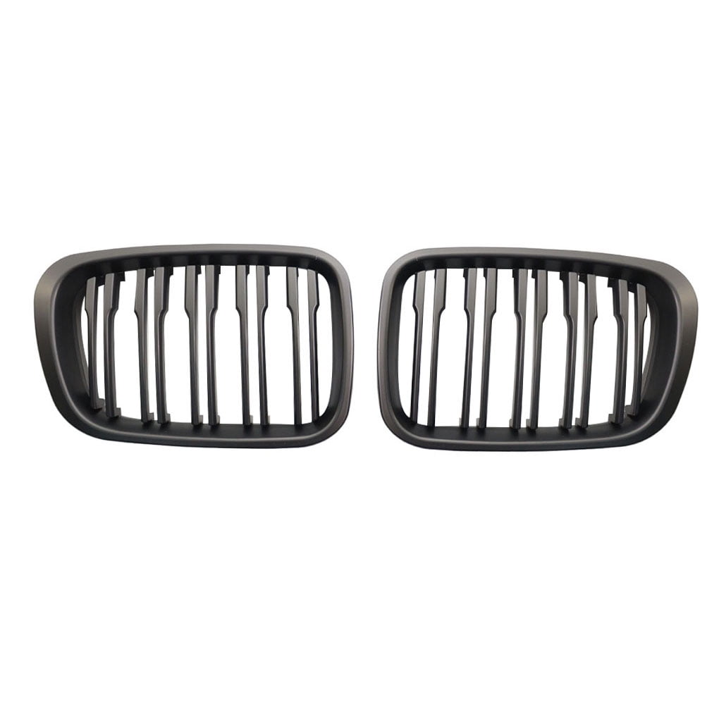 Dido 1 Pair Car Grilles Front Bumper Plastic Grilles Kidney Grills