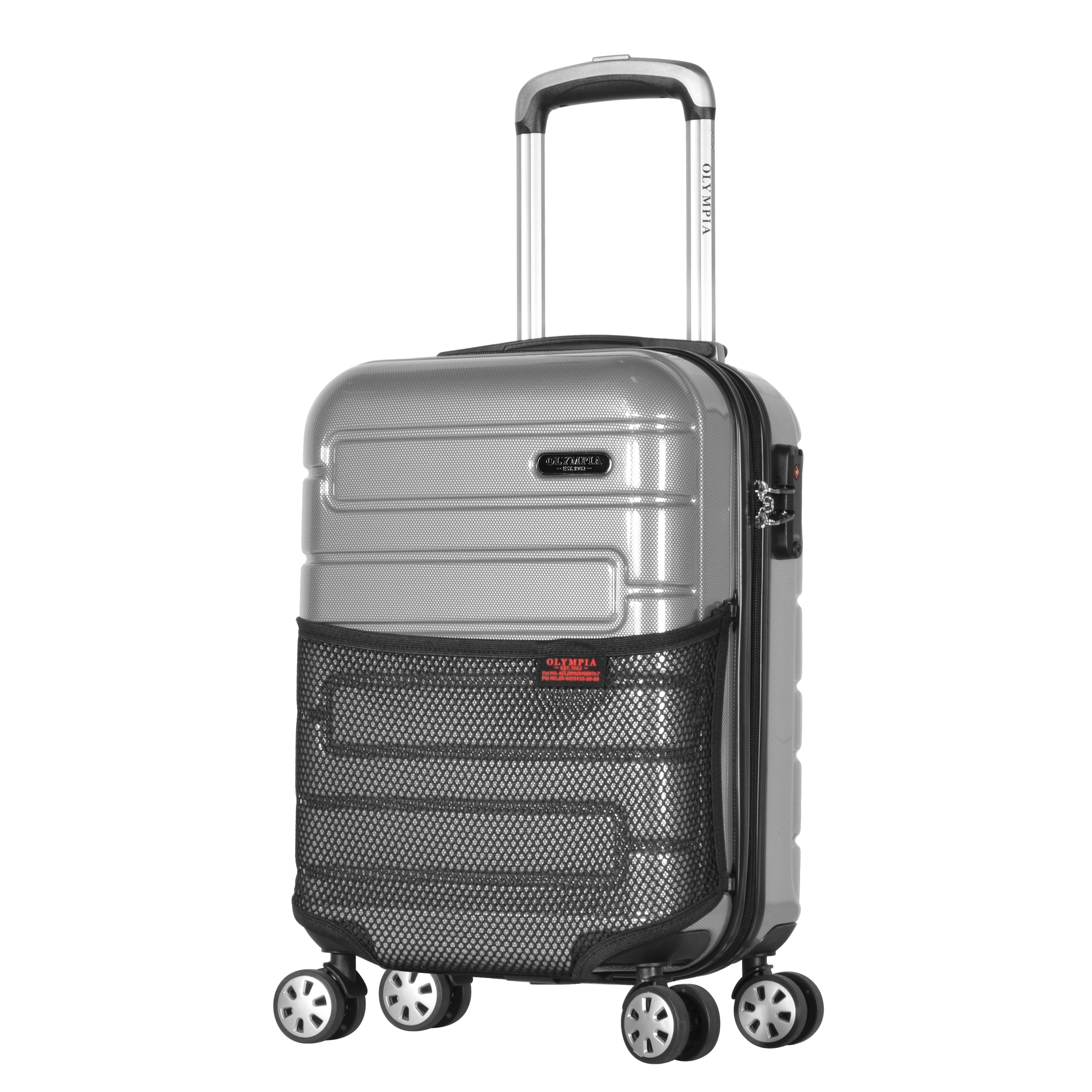 Olympia USA Nema 18" Under the Seat CarryOn PC Expandable Spinner