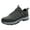 Grey, variant on adviicd Sneakers for Men Slip On Mens Sneakers Leather Running Shoes Trainers Sneaker Casual Hiking Shoes (Black,9)