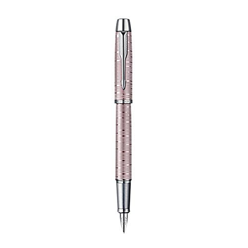 Parker IM Premium Roller Ball Pen with Fine Nib Pink Pearl Black Ink Gift Boxed 