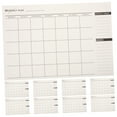 thumbnail image 5 of OUNONA 12 Pcs Simple A3 Monthly Daily Schedule Organizer Memo Schedule with 1 Pc 2023/2024 Calendar for Appointments Study Work, 5 of 8