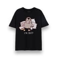 thumbnail image 1 of Pusheen T-Shirt Unisexe Noir « I'm Busy » à Manches Courtes (XX-Grand), 1 of 6