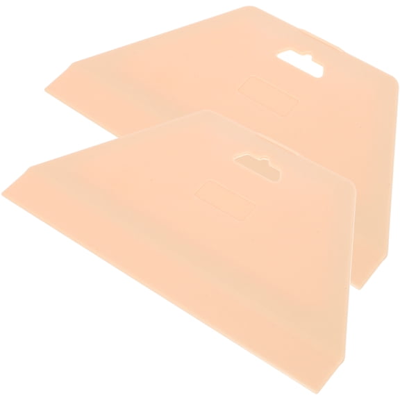 VERDANVERSE 2-Pack Plastic Wallpaper Squeegee Tools for Home Improvement, Car Film Installation and Smoothing