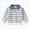 A45-Blue, variant on Toddler Boys Striped Polo Collar Knit Sweater,Button-Up Long Sleeve Pullover,Casual School Top 12-18 Months