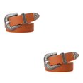 thumbnail image 4 of Guardoinrt Ceintures en Faux Cuir avec Boucle Sculptée pour Femmes Jeans Robe Type A 2Set, 4 of 6