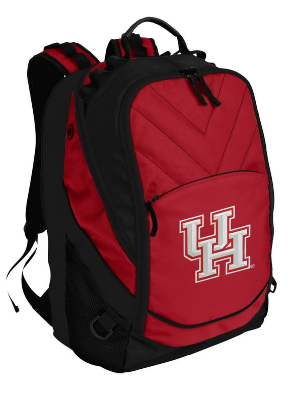 UH Backpack OFFICIAL University of Houston Backpack or School Bag PADDED for COMPUTERS and Laptops