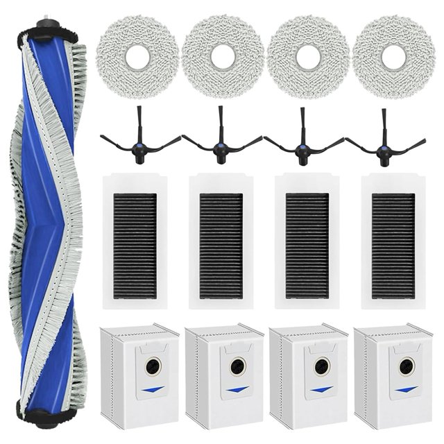 Para X5 Pro, X5 Omni Robot Aspirador Cepillo Lateral Principal Filtros HEPA Paño de Fregona Bolsas para Polvo Accesorios