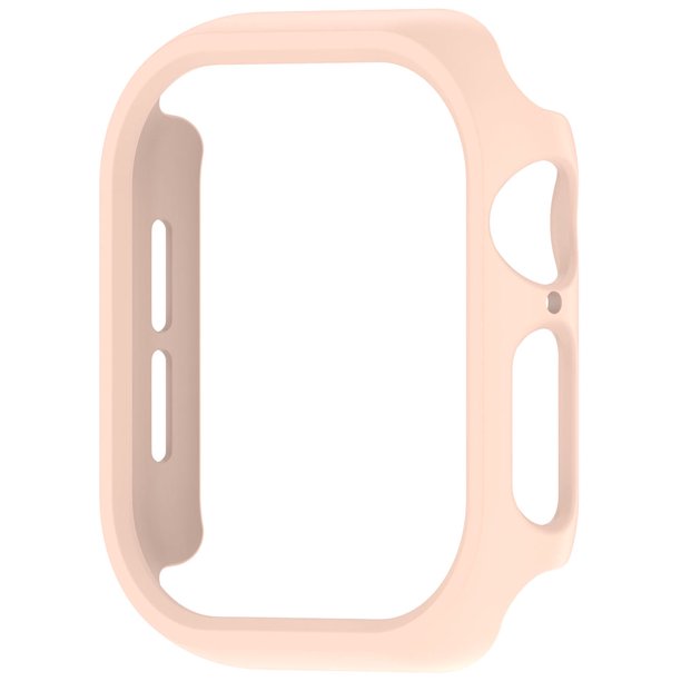 Caja Reloj Parachoques PC Dura Hueca para Watch Series 10 42MM() Rosa