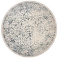 thumbnail image 2 of SAFAVIEH Evoke Grosvenor Traditional Distressed Area Rug, Beige/Turquoise, 6'7" x 6'7" Round, 2 of 7