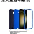 thumbnail image 3 of WWS-for Samsung Galaxy S24 Plus Case, Protective Heavy Duty 3-Layer Shockproof Hard Cover Tough Rugged Dust/Drop Proof Full Body Durable Anti-Fingerprint with Port Protection, Dark Blue, 3 of 4