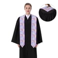thumbnail image 4 of Fotbe Fish Scale1 Printed Class of 2024 Graduation Stole, 4 of 7