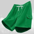 thumbnail image 5 of Simua Men's Solid Color Quick Dry Swim Trunks | Built-In Liner Multi-Pocket Elastic Drawstring Waist Beach Shorts for Summer Water Sports Casual Wear, 5 of 5