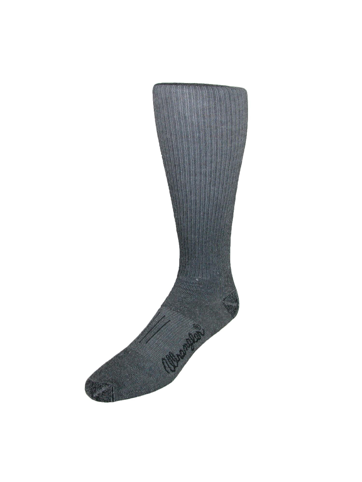 New Wrangler Men's Dry Wick Western Mid Calf Boot Sock Pack of 3 