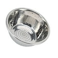 thumbnail image 4 of Rustproof Multifunction Stainless Steel Colander for Kitchen Household Silver Vegetable Washing Basket, 4 of 8