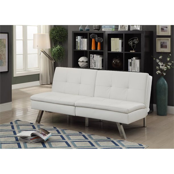 Shop for leather futon mattress online at target. furniture of america fosso faux leather futon in white