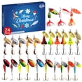 thumbnail image 1 of Calendario De Adviento Con Anzuelo Navideño 2025 Calendario De Adviento Con Anzuelo Navideño De 24 Días Conjunto De Cuenta Atrás Con Anzuelo Incluye 24 Calendarios De Adviento (24 Días) Característi, 1 of 7
