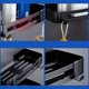 thumbnail image 4 of Estante de esquina adhesivo de pared de pared de pared almacenamiento organizador para aseo 304 Soporte de almacenamiento de material acero inoxida Soporte cuadrado perfecl Estante de almacenamiento, 4 of 8