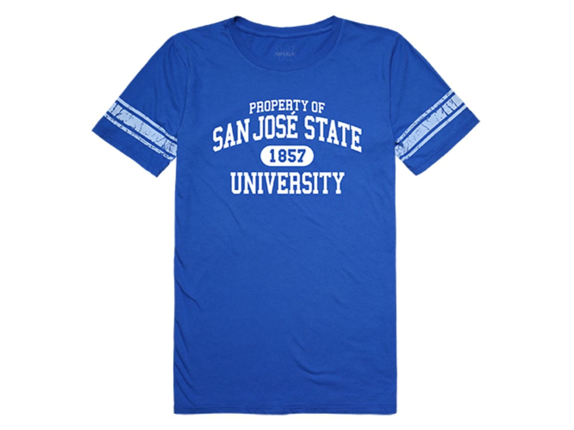 SJSU San Jose State University Spartans Womens Property TShirt Royal