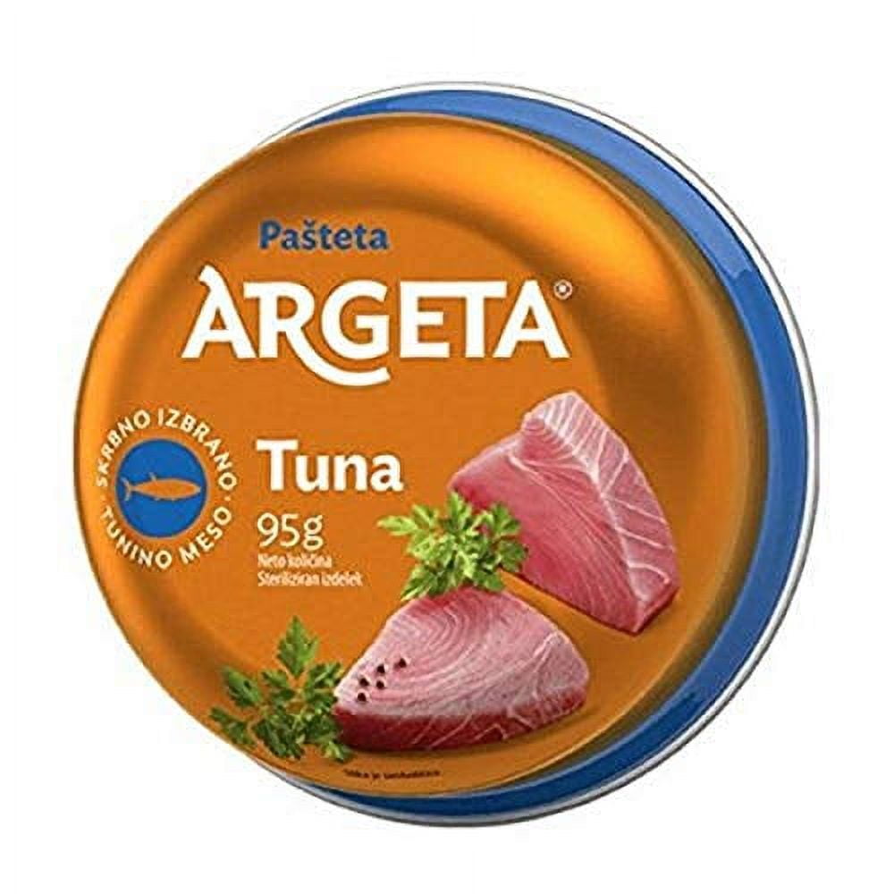 Argeta Tuna Pate Argeta, 95 Gram (Pack of 12)