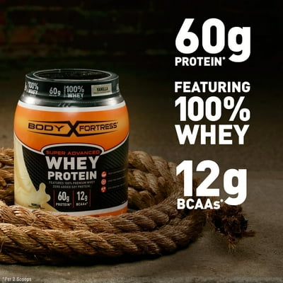 Buy Body Fortress Super Advanced Whey Protein Powder, Chocolate