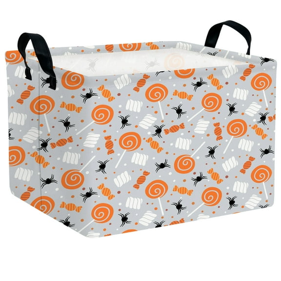 NIETEIN Large Halloween Candy Basket Kid & Baby Friendly Home & Party Decor (Candy Spider)