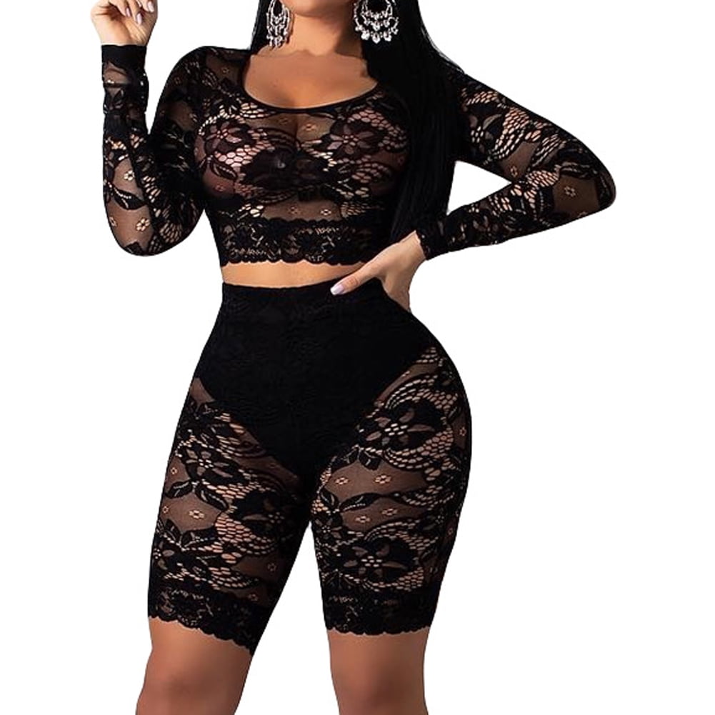 mesh clubwear