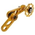 thumbnail image 2 of Greeniant Convertidor de placa tensora de de bicicleta plegable, bielas, desviador trasero de montaña para ciclismo, polea de guía de cadena con Ciclismo Oro Greeniant  OD024266-04, 2 of 6