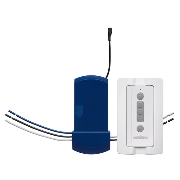 Fanimation BTCR9 Télécommande et Récepteur Fansync Blanc en Lumière Unique