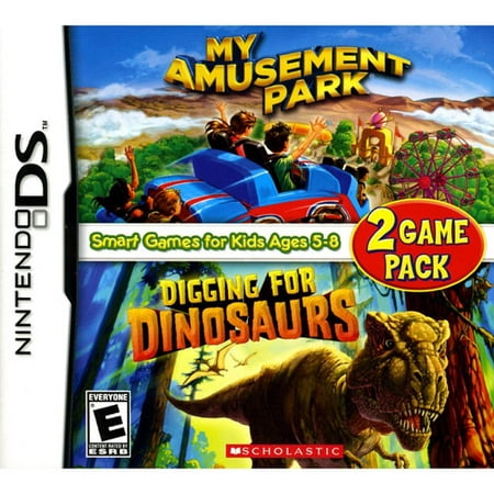My Amusement Park and Digging for Dinosaurs Game Pack (Best Amusement Park Games)