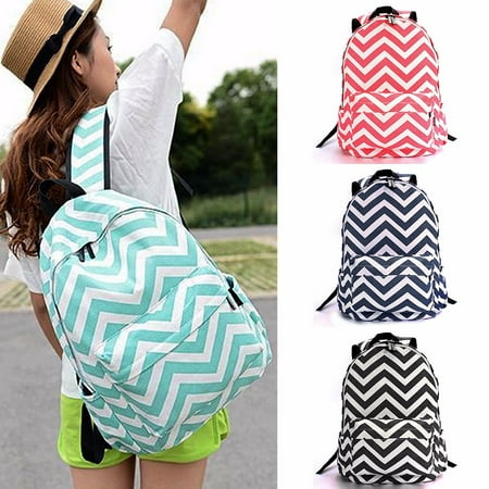 29CM Women Girl Canvas Backpack in Spanish Hiking Travel Shoulder Satchel Bag School