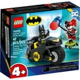 thumbnail image 4 of (2 pack) LEGO DC Batman versus Harley Quinn 76220, Superhero Action Figure Set with Skateboard and Motorcycle Toy for Kids, Boys and Girls Aged 4 Plus, 4 of 9